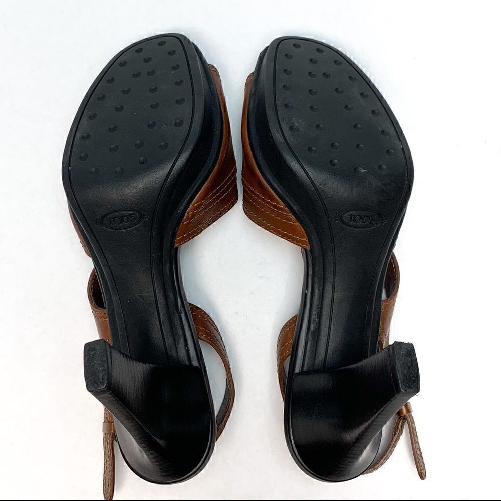 TOD’S Hillary Mod Chelsea Open Toe Sandals - Picture 5 of 6